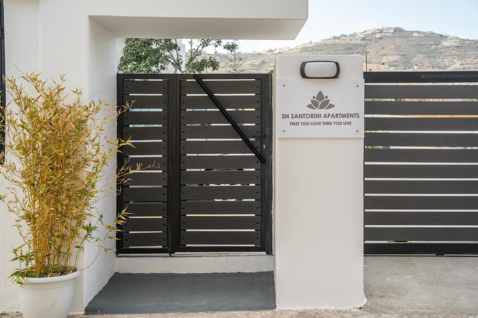 Sn Santorini Apartments Kamari  Ngoại thất bức ảnh
