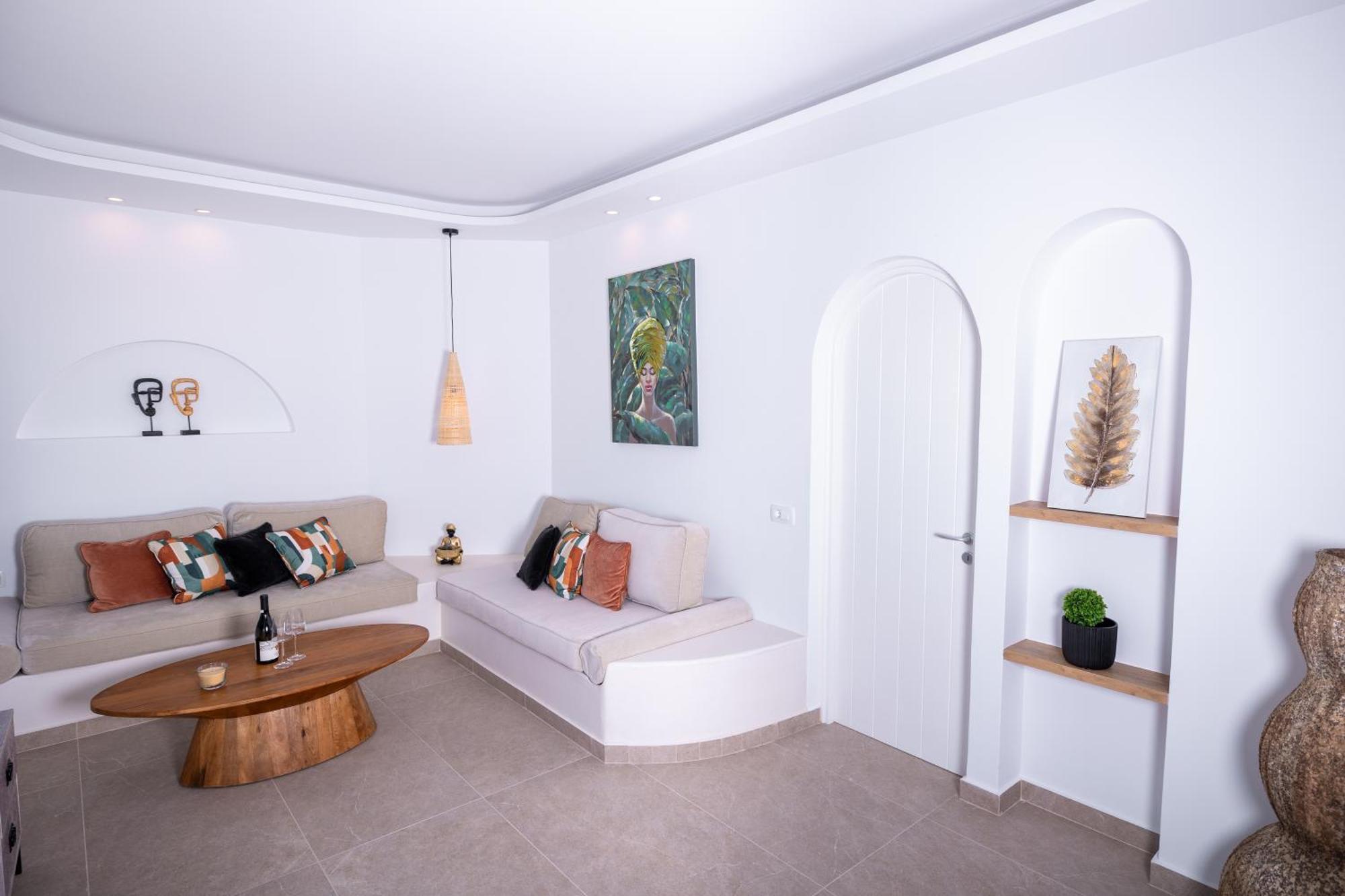 Sn Santorini Apartments Kamari  Ngoại thất bức ảnh
