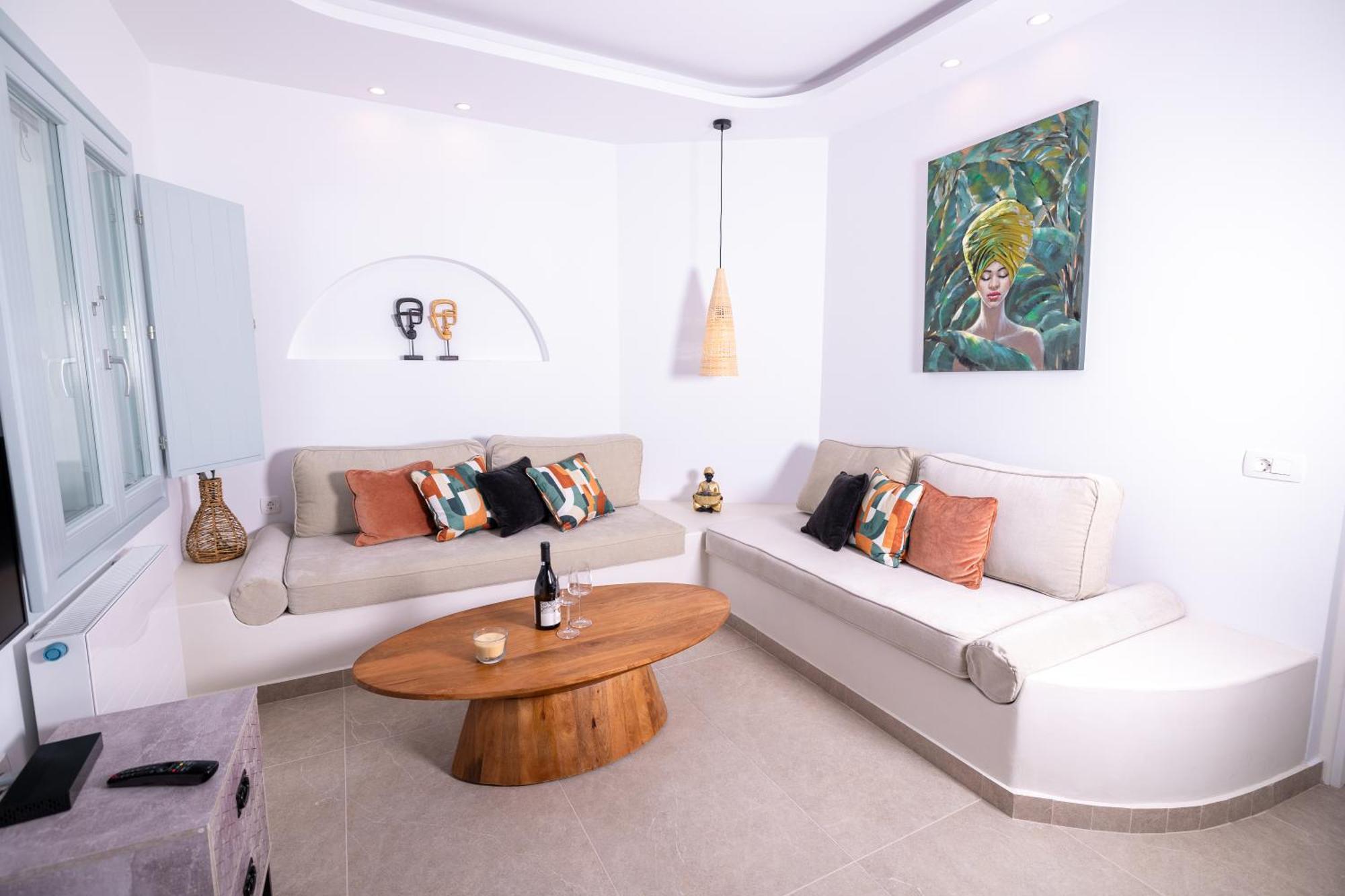 Sn Santorini Apartments Kamari  Ngoại thất bức ảnh