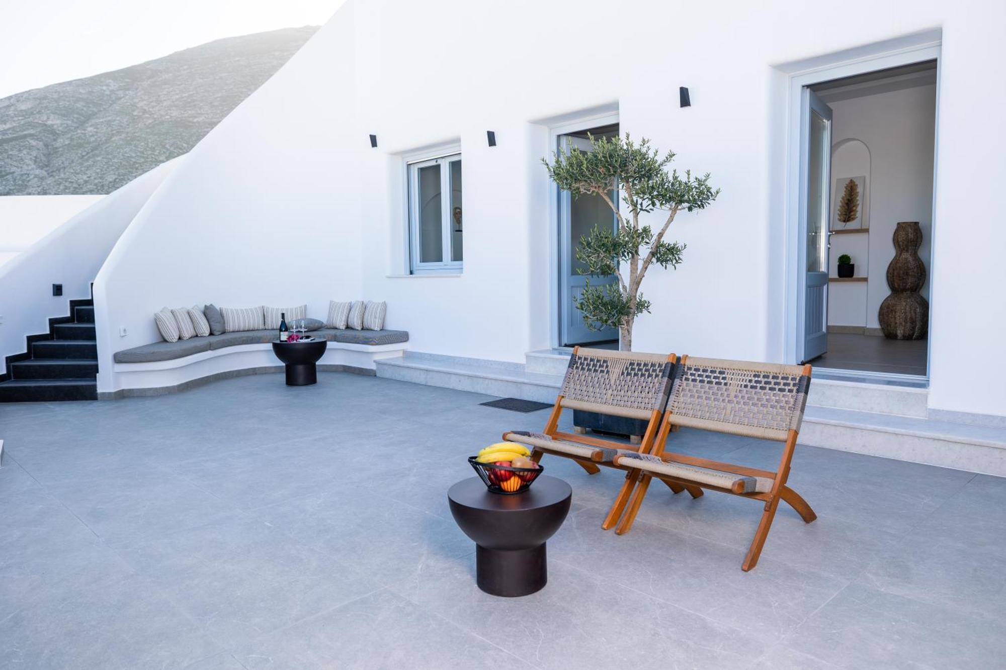 Sn Santorini Apartments Kamari  Ngoại thất bức ảnh